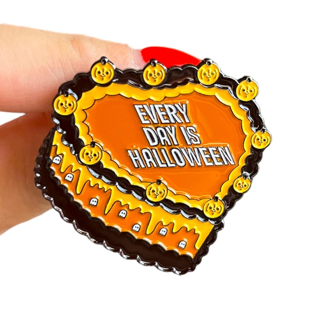 Every Day is Halloween Enamel Pin